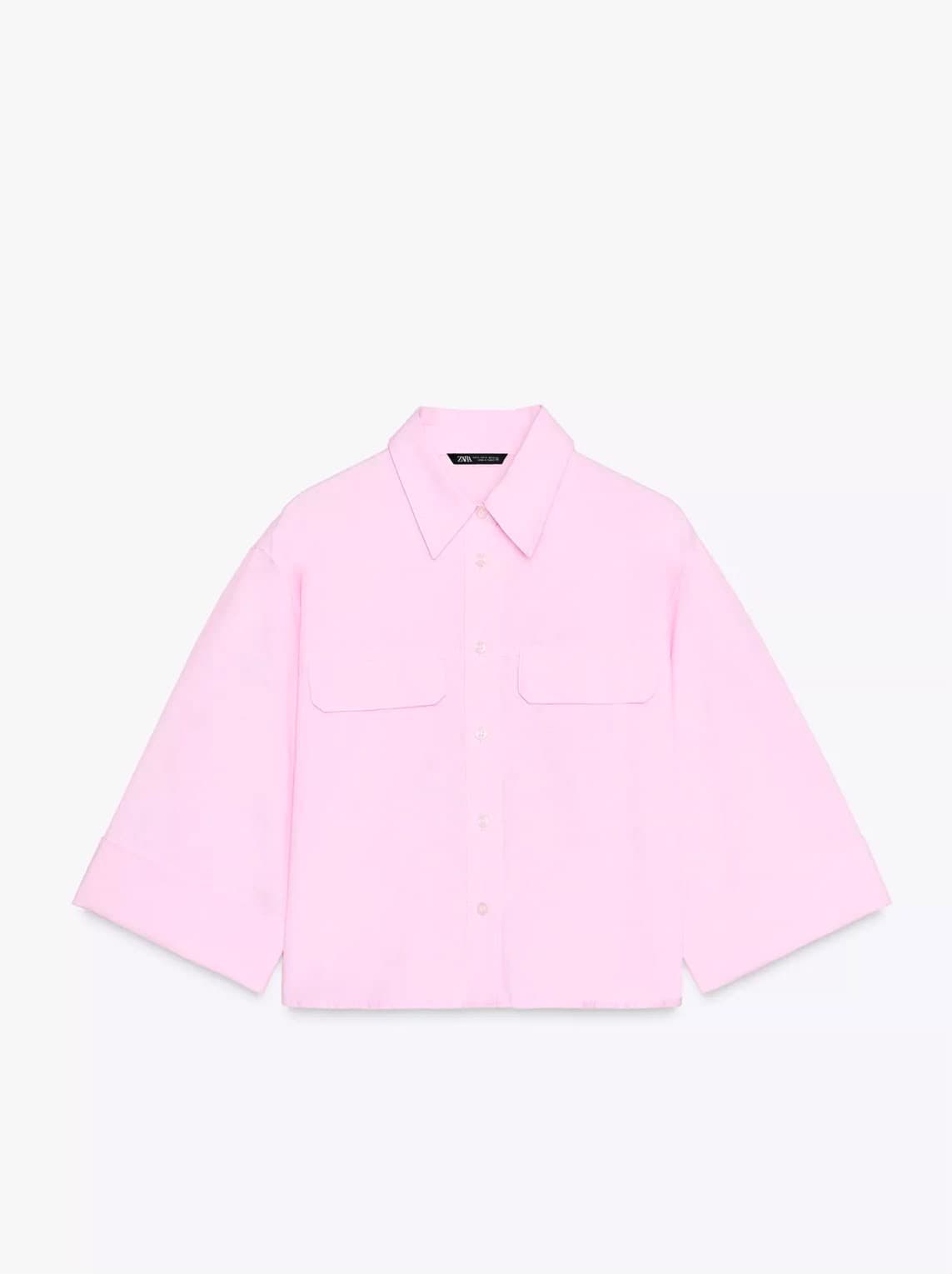 Blush Pink Oversized Shirt
