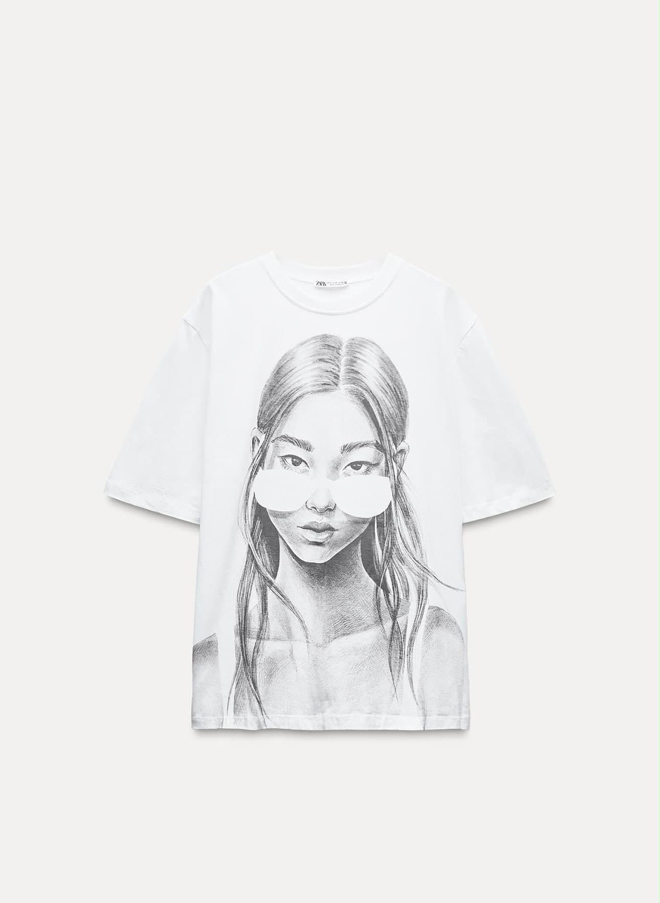 Sketch Portrait Graphic Tee